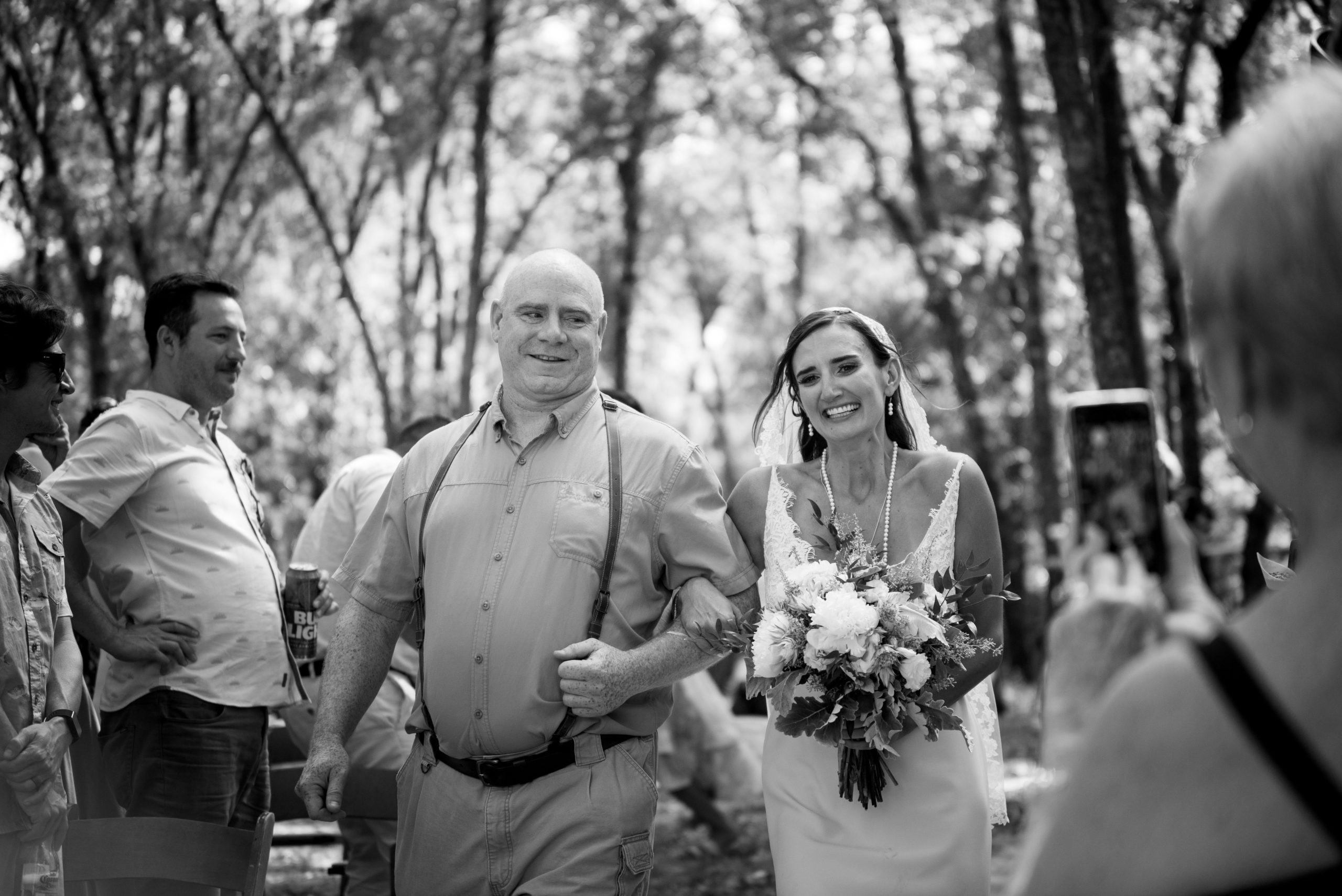 Wedding Ceremony at Rees Lake Spirit of the Suwannee, Live Oak Florida, Black Tie and Co.